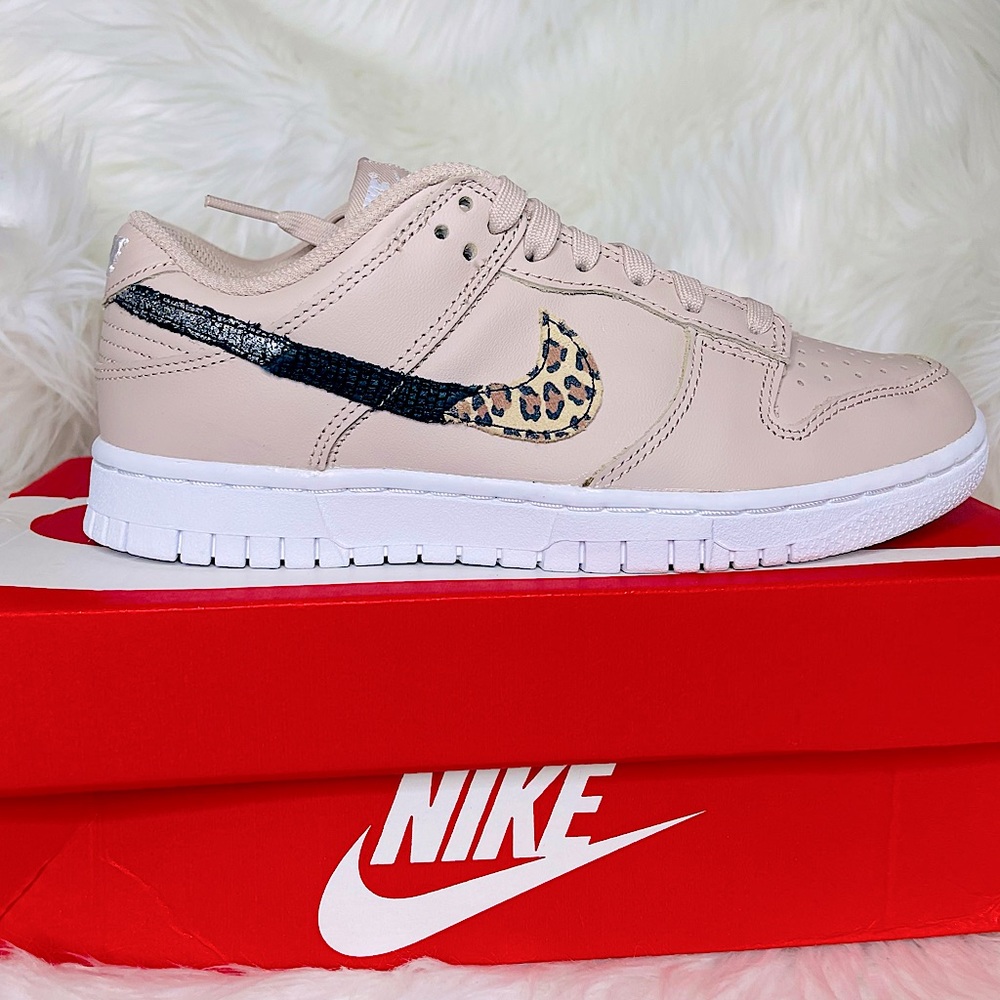 Nike Dunk Low women’s pink‎ cheetah